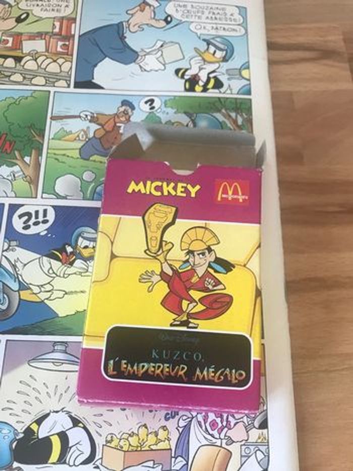 jeu de cartes de construction de château jamais utilisées avec journal de mickey vintage 03/2001 - photo numéro 19