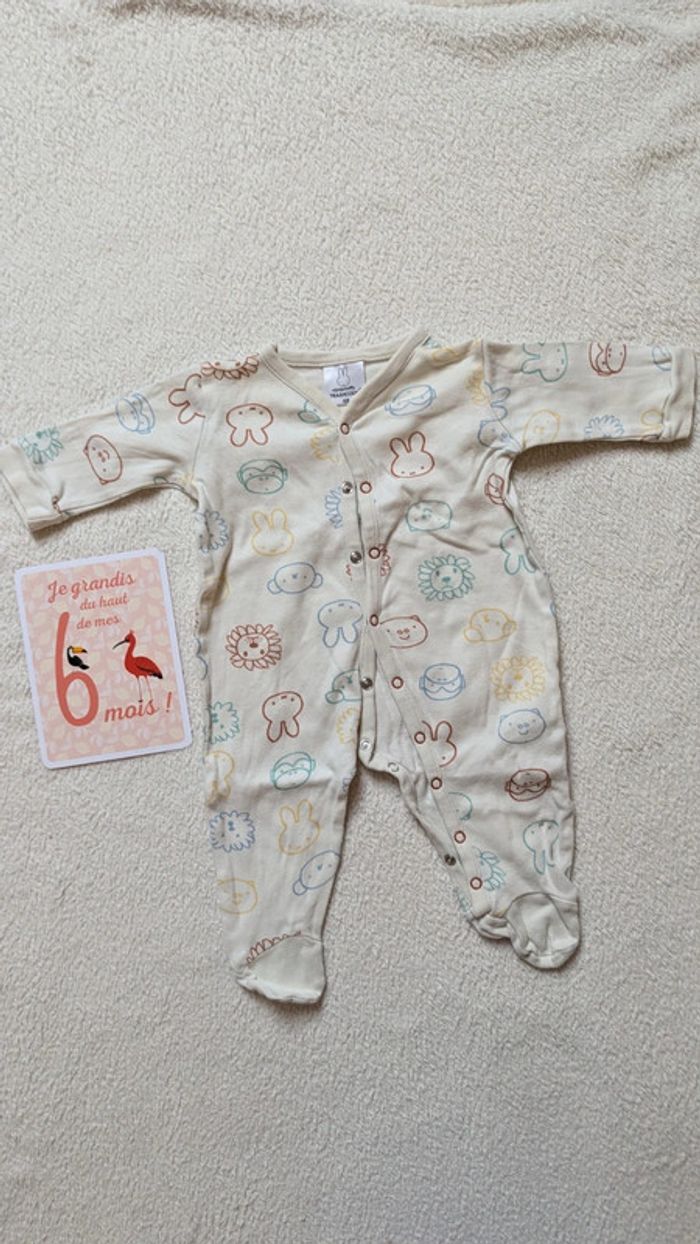 Pyjama coton 6 mois