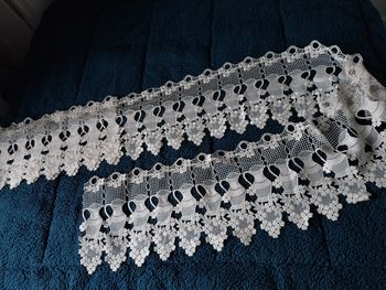 Brise bise rideaux macramé vintage 