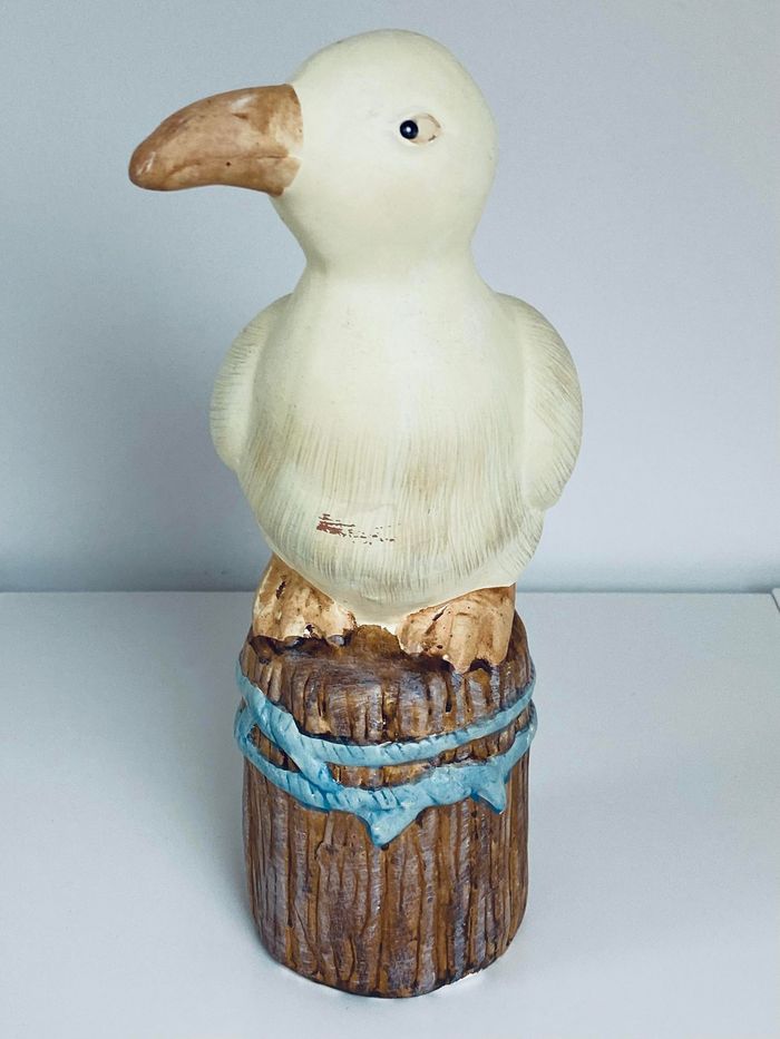Statuette Mouette hauteur 26 cm - photo numéro 3