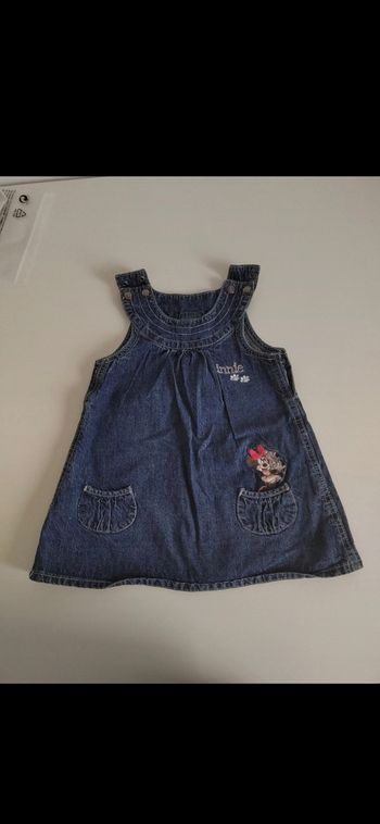 Robe jeans bébé fille