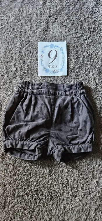 Short hiver 9 mois