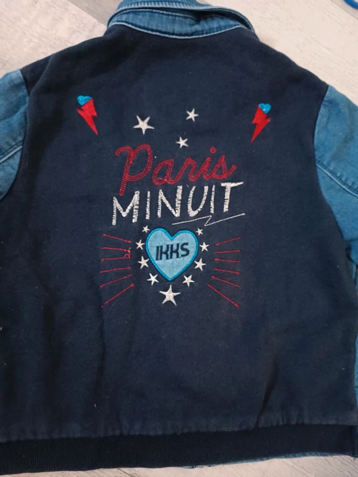 Veste jean IKKS 10 ans - photo numéro 3
