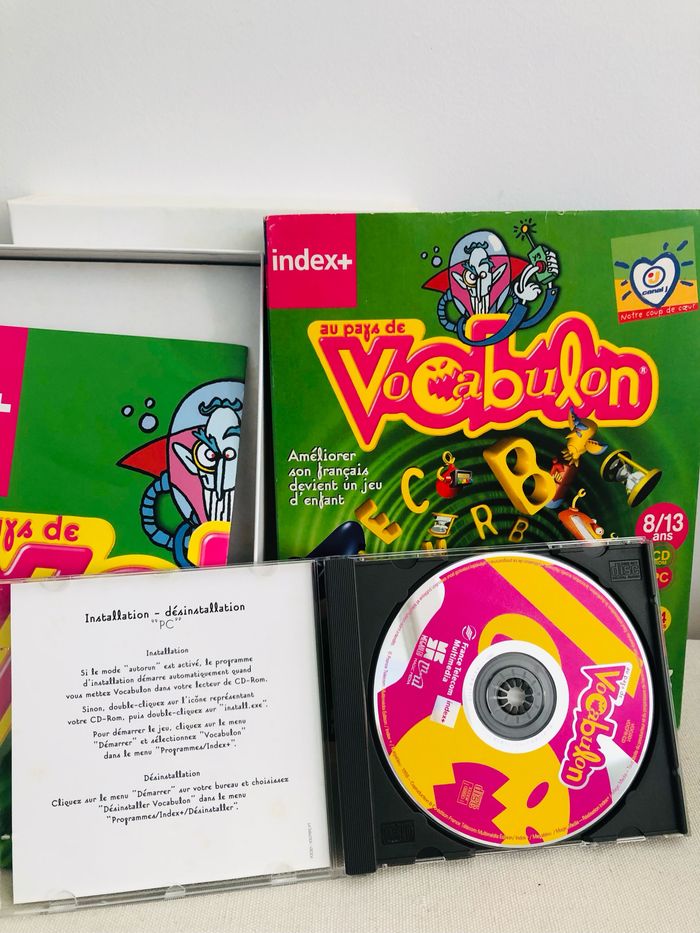 Jeu vidéo pc ordinateur rétro gaming vocabulon - photo numéro 3