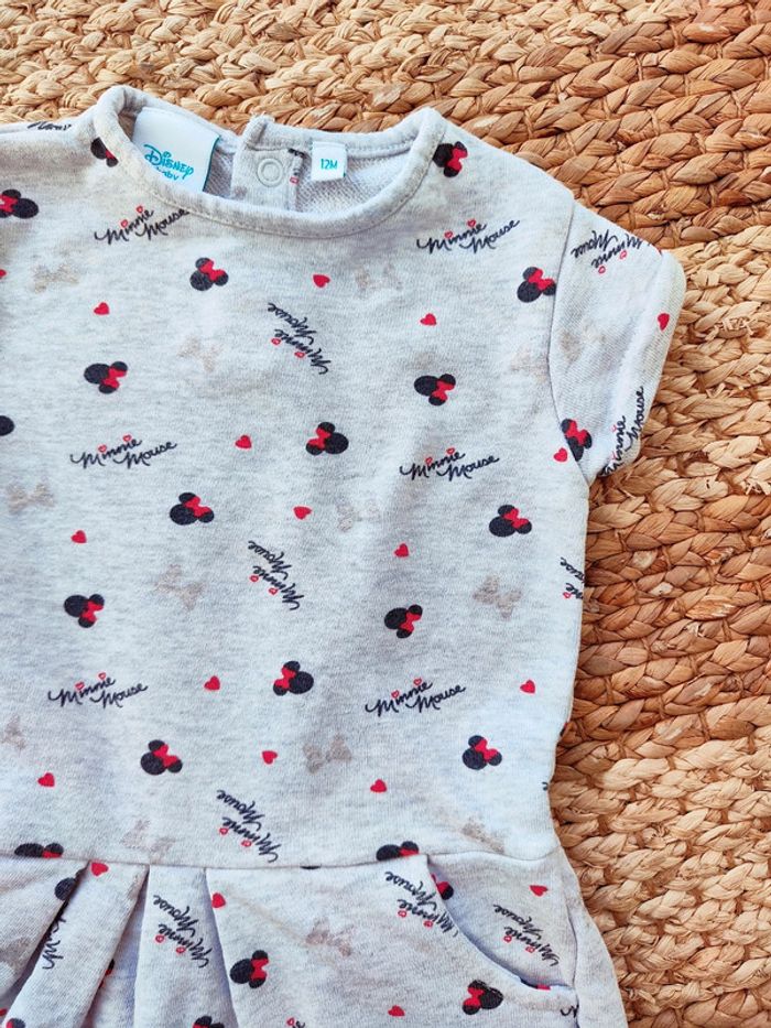 Robe manches courtes Disney Minnie 12 mois - photo numéro 2