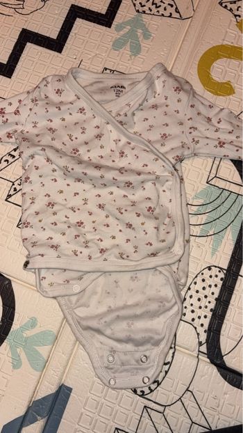 Body manches longues 12 mois 