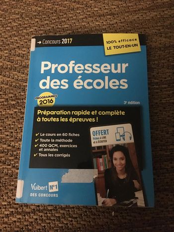 Livre concour professeur des ecoles