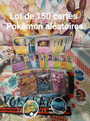 💫Lot Pokémon – 150 cartes aléatoires 💫