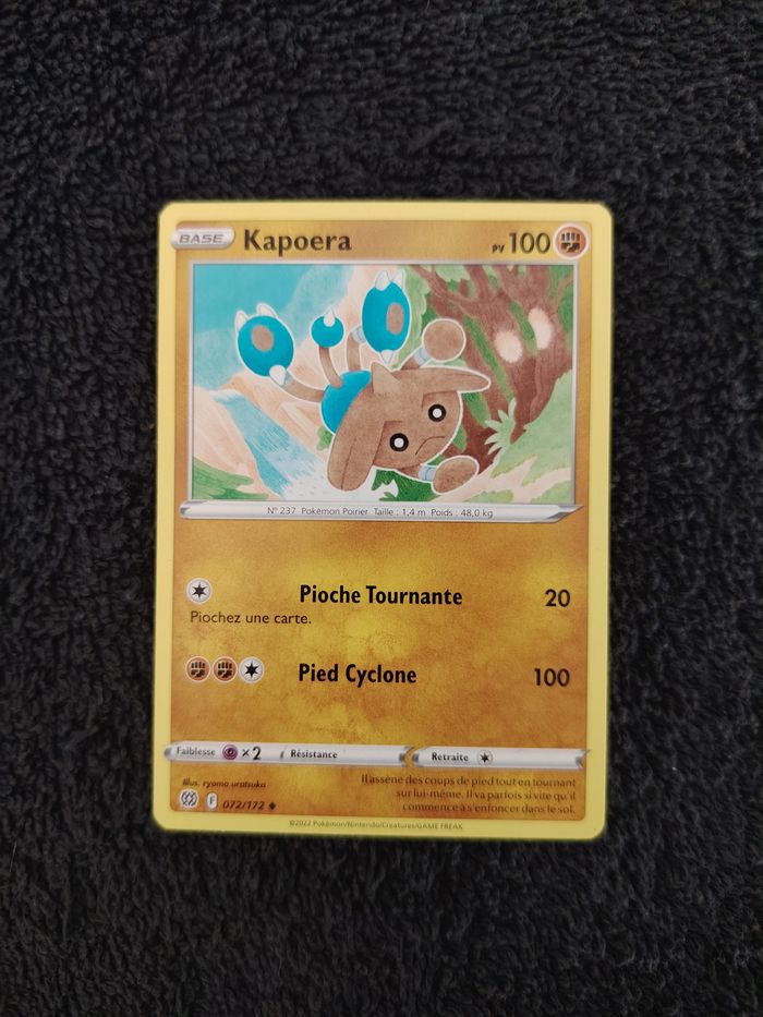 Carte Pokemon Kapoera