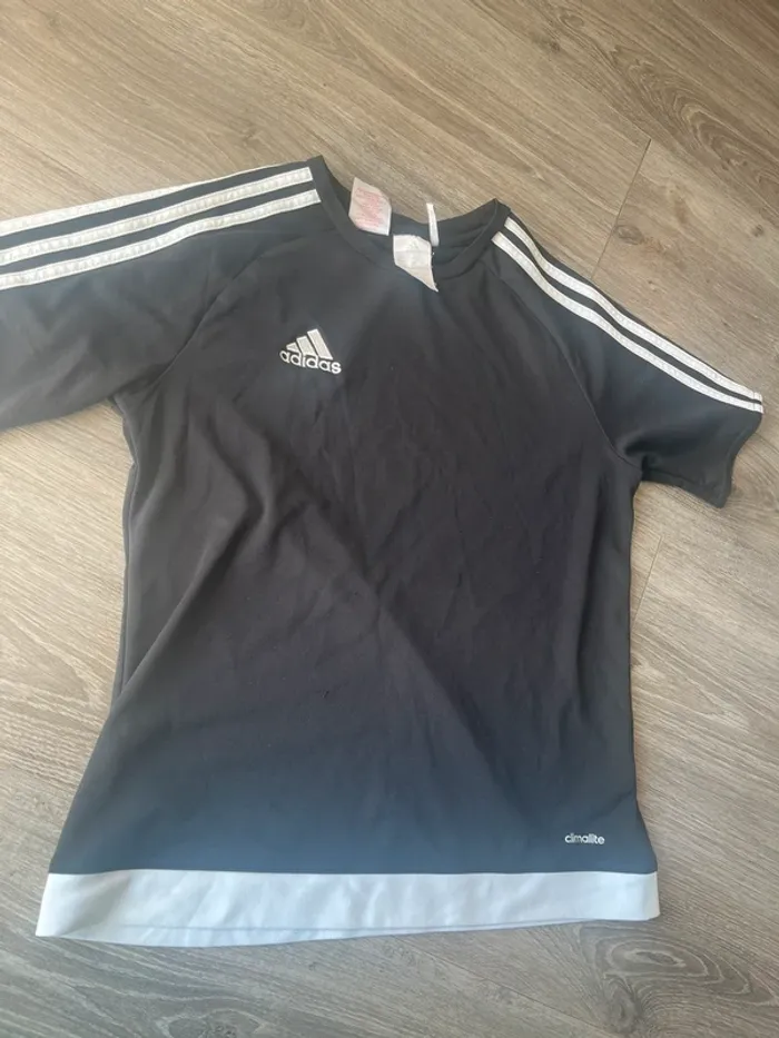 tee shirt adidas enfant 13-14 ans climalite - photo numéro 2
