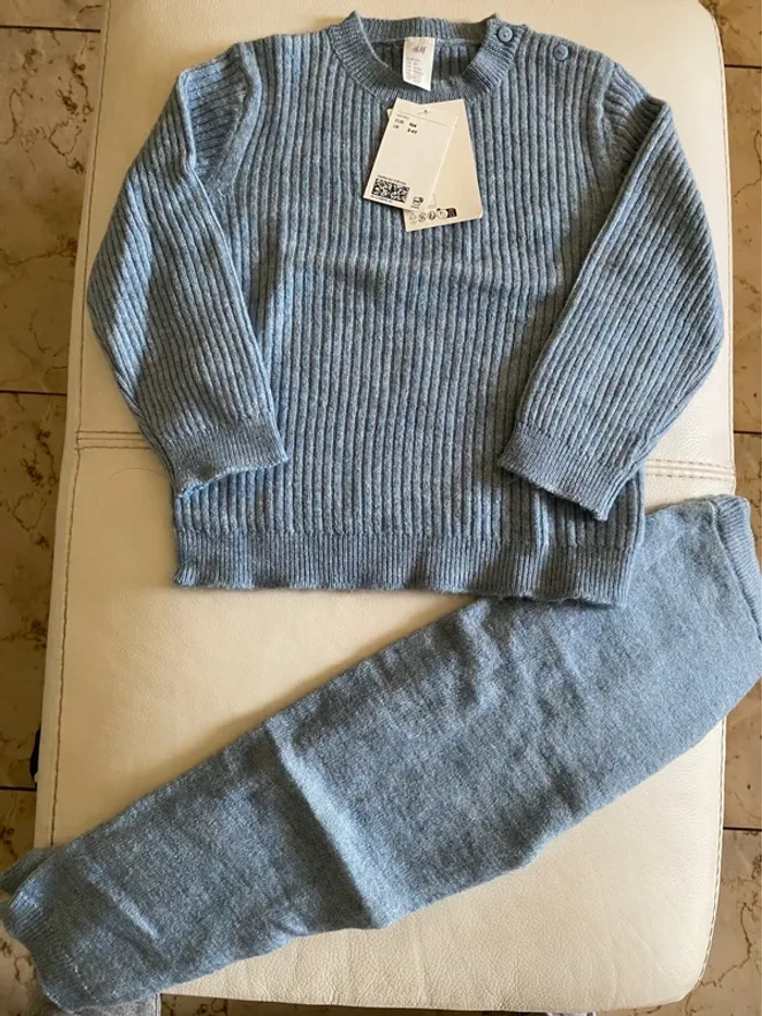 Ensemble maille H&M 104 4 ans neuf