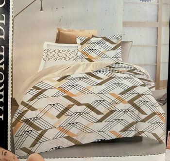 Parure de couette 240x260cm 💯 coton