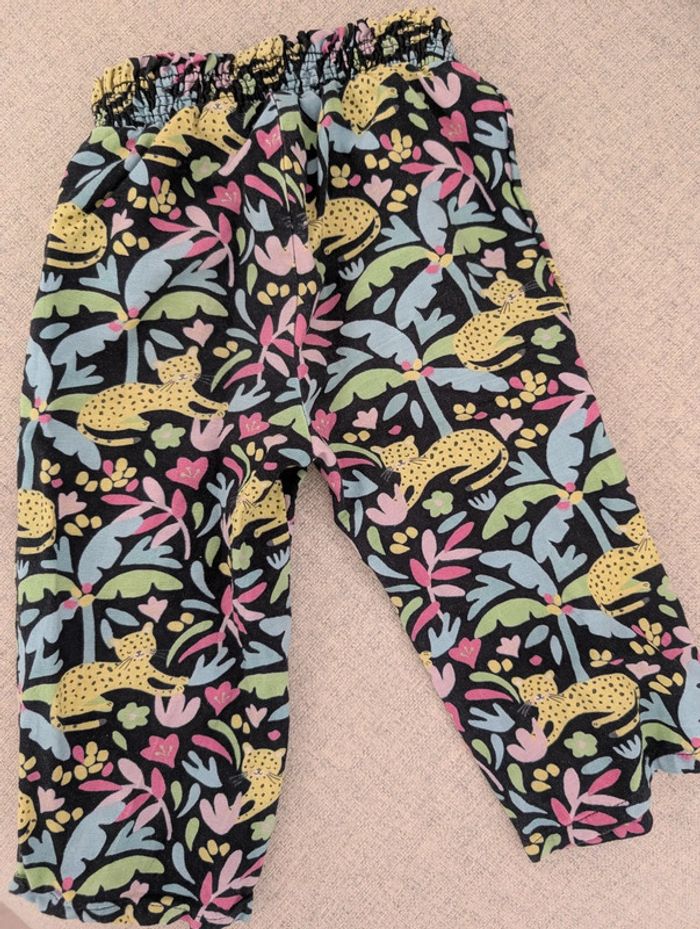 Pantalon léger lin bébé 18mois - photo numéro 6