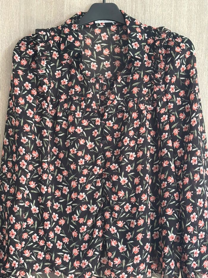 Blouse fleurie - Majolica - S - photo numéro 6