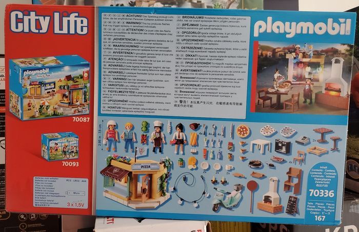 Playmobil 70336 City Life - Pizzeria. - photo numéro 2