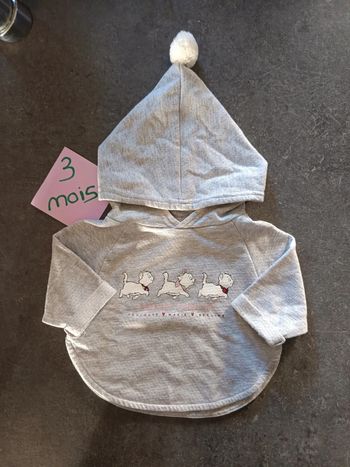 Sweat Marie 3 mois