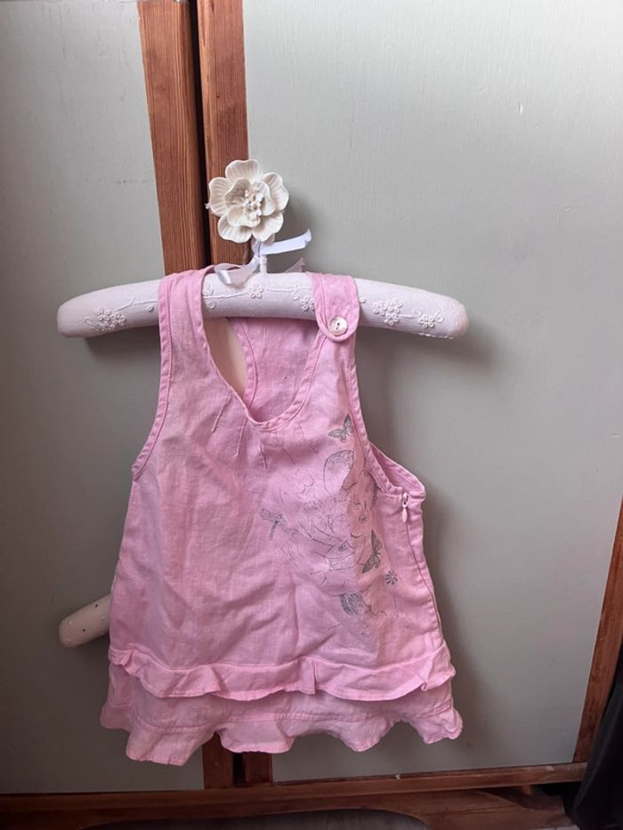 Robe lin minie