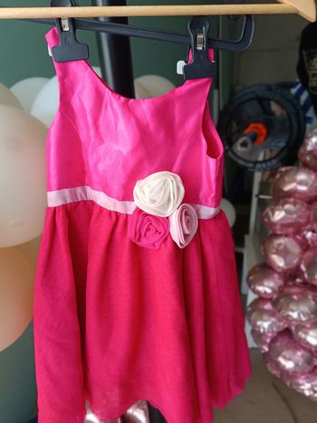 Robe pour événement rose fushia