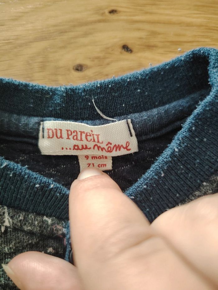 Pyjama taille 12 mois - photo numéro 2