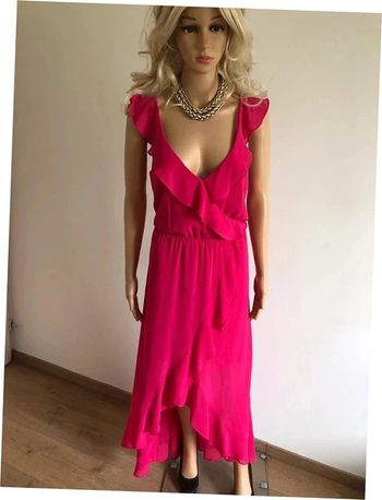 Robe longue rose neuve sans manches Morgan taille 40 (valeur 75€)