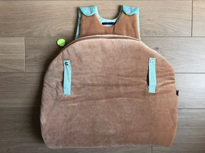 Gigoteuse chaude en velours 90/110 cm Les Jolis pas beaux Moulin Roty T-6/36 mois - photo numéro 2