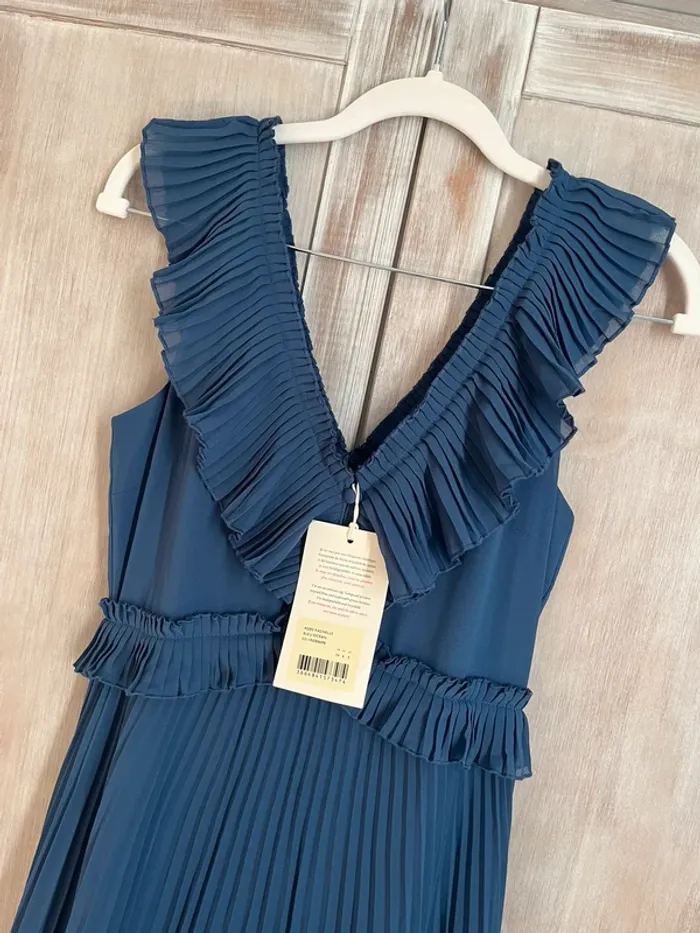 Robe Rachel t. 34 bleu océan - photo numéro 4