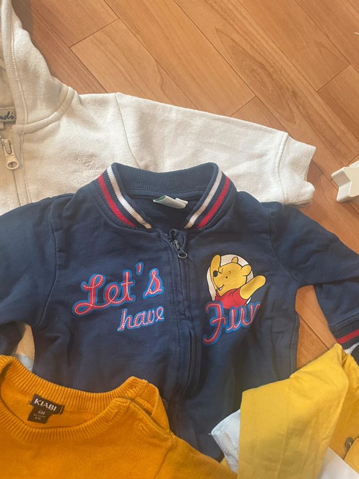 Lot 12 pulls, tshirts ML, gilets - photo numéro 3