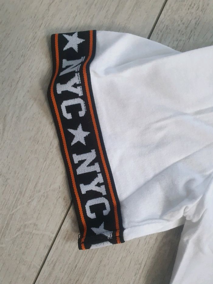 T-shirt Crop Top Sport NYC - photo numéro 3