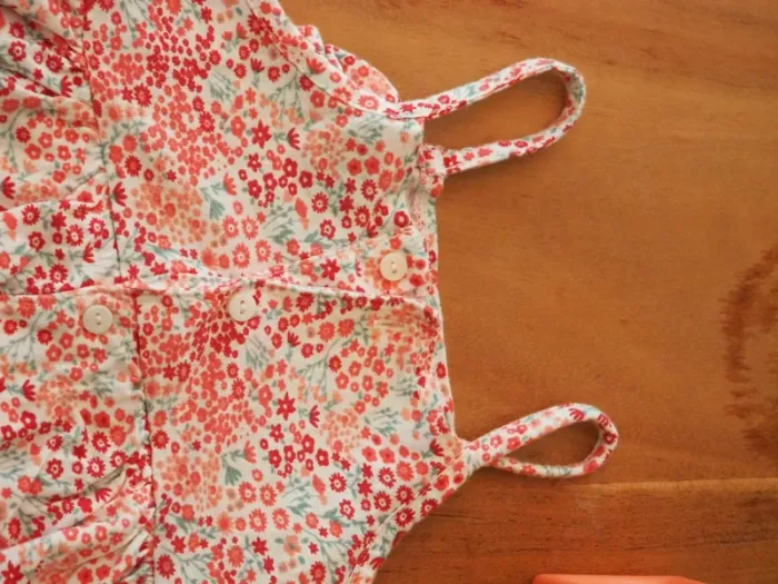 Robe fleurie Kiabi fille 12mois - photo numéro 3