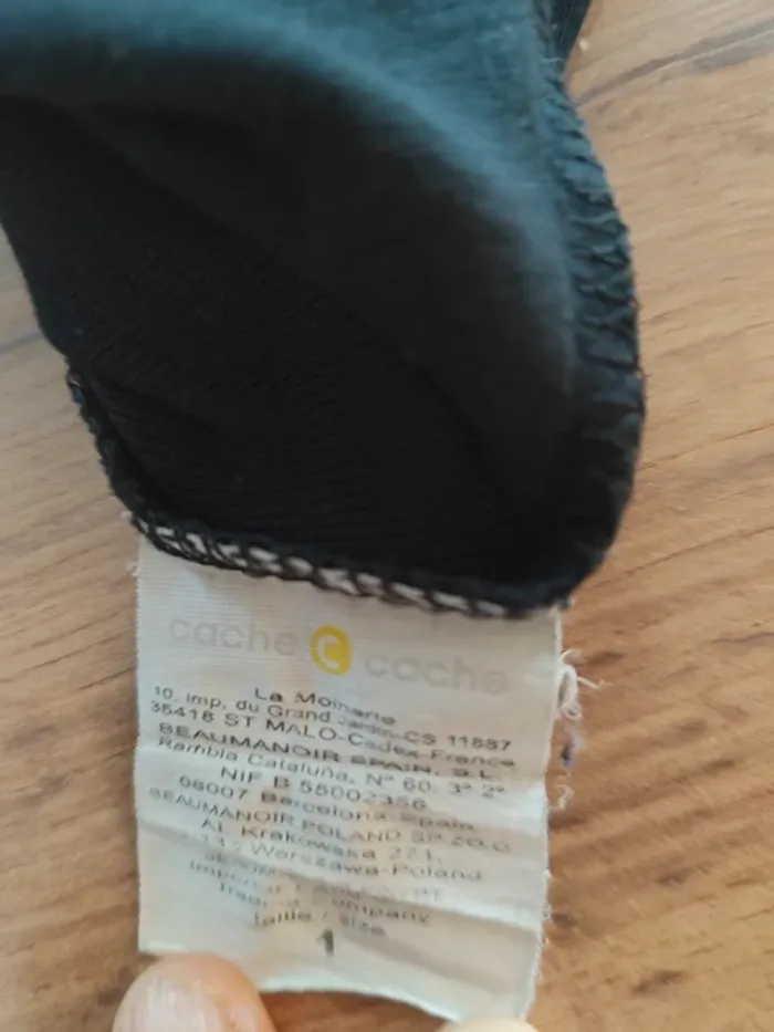 Débardeur Noir Cache Cache Taille S, Parfait pour l'été ! Prix dérisoire ! - photo numéro 7