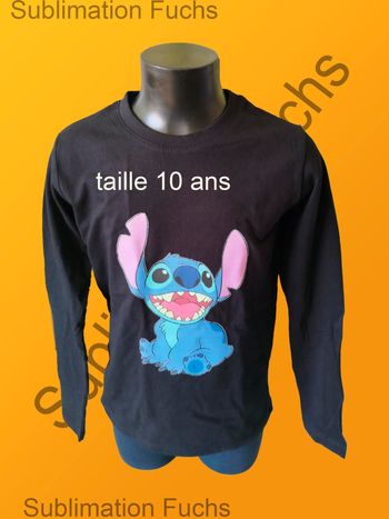 T SHIRT MANCHE LONGUE STITCH