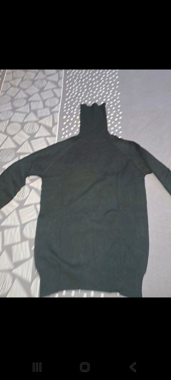Pull col roulé