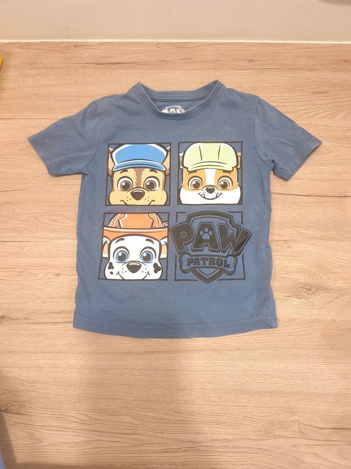 Tee-shirt manches courtes,pat patrouille 3/4 ans - photo numéro 1