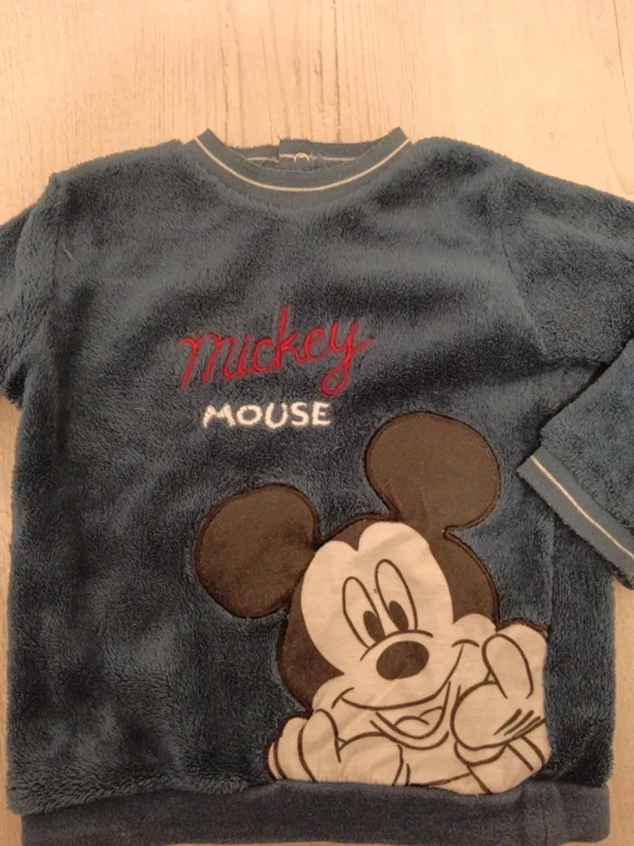 Pull polaire mickey 18 mois - photo numéro 2