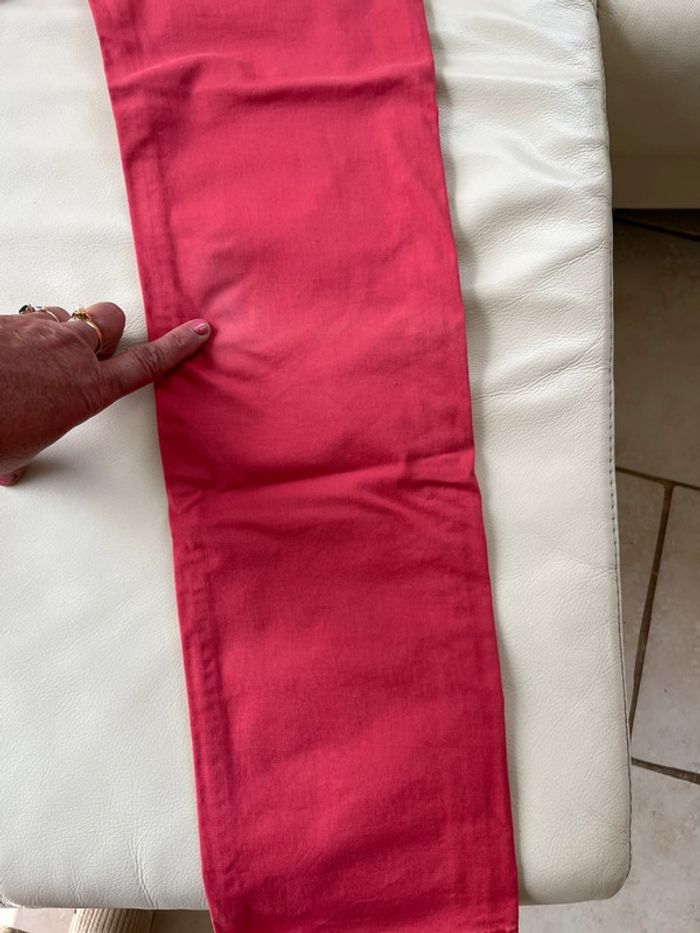 Pantalon homme Serge blanco été taille 38. 29 rouge clair à rose foncé - photo numéro 11