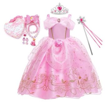 Déguisement robe princesse cendrillon et ces accessoires Taille 5-6ans