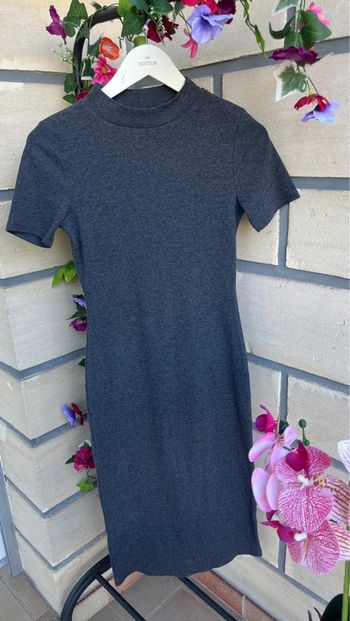 Robe pull moulante gris anthracite – Jennyfer – Taille S