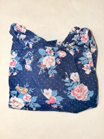 Blouse fleurie 18 mois