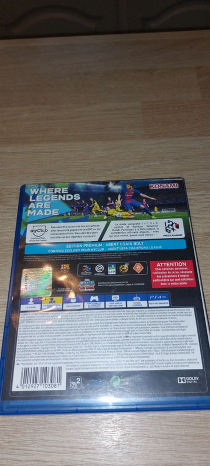 Jeu ps4 - photo numéro 2