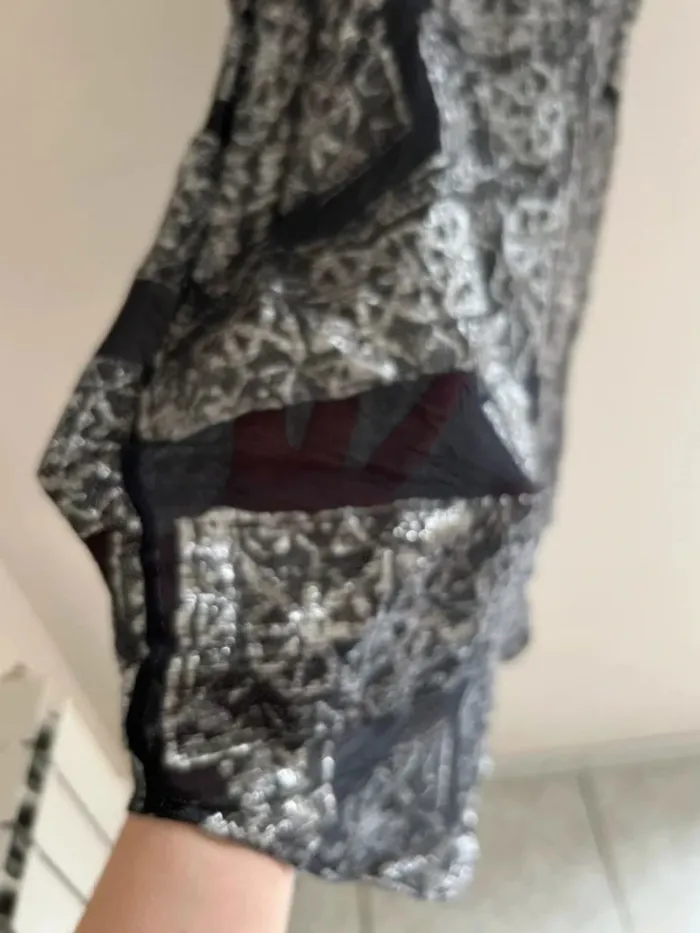 Robe argentée Isabel Marant - photo numéro 5