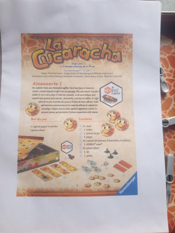 Jeu de société - Panic cafard - photo numéro 7