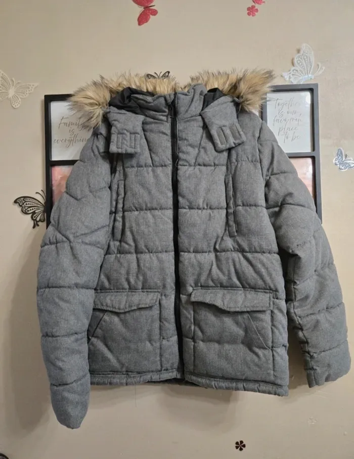 Magnifique manteau hiver homme / ado comme neuf taille M 38/40 - photo numéro 2