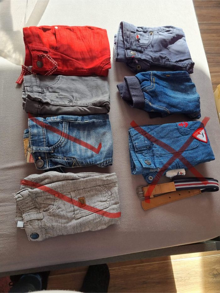 Lot pantalons garçon