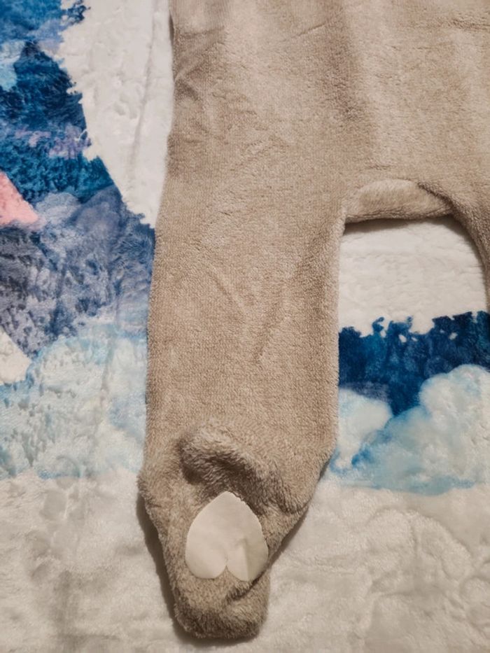 Surpyjama hibou / chouette beige kiabi 18 mois 77/82 cm - photo numéro 14