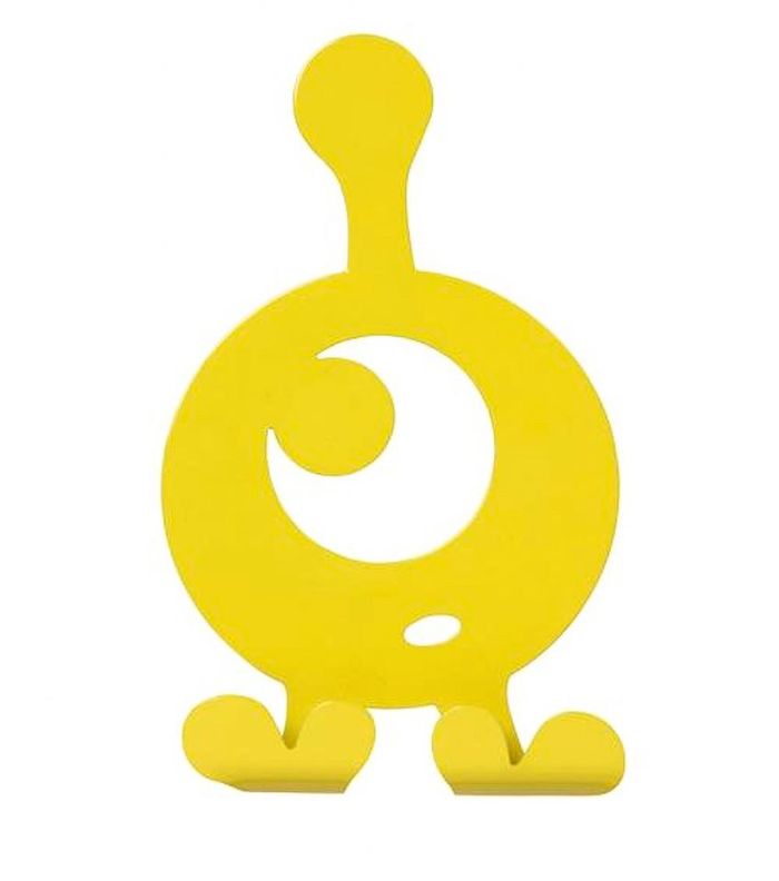 Porte manteau jaune Silly