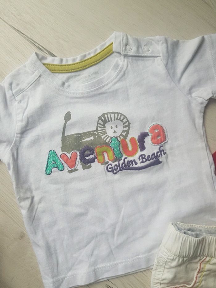 Lot de 4 articles garçon été 6mois - photo numéro 3