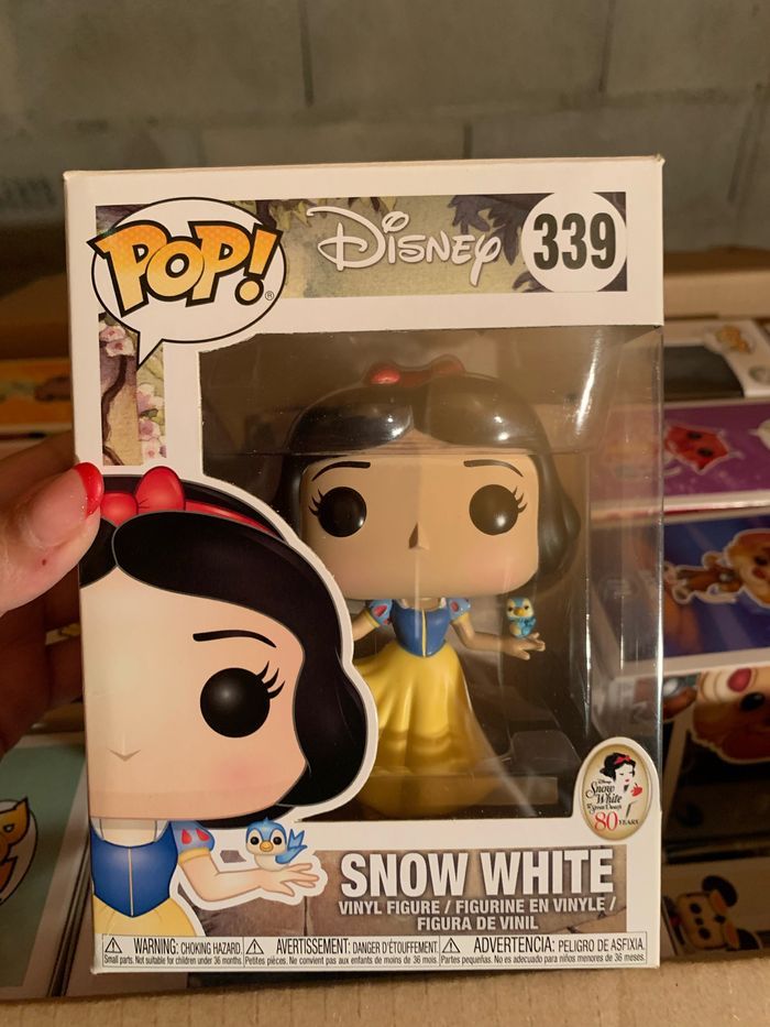 Lot blanche neige Funko pop disney - photo numéro 7