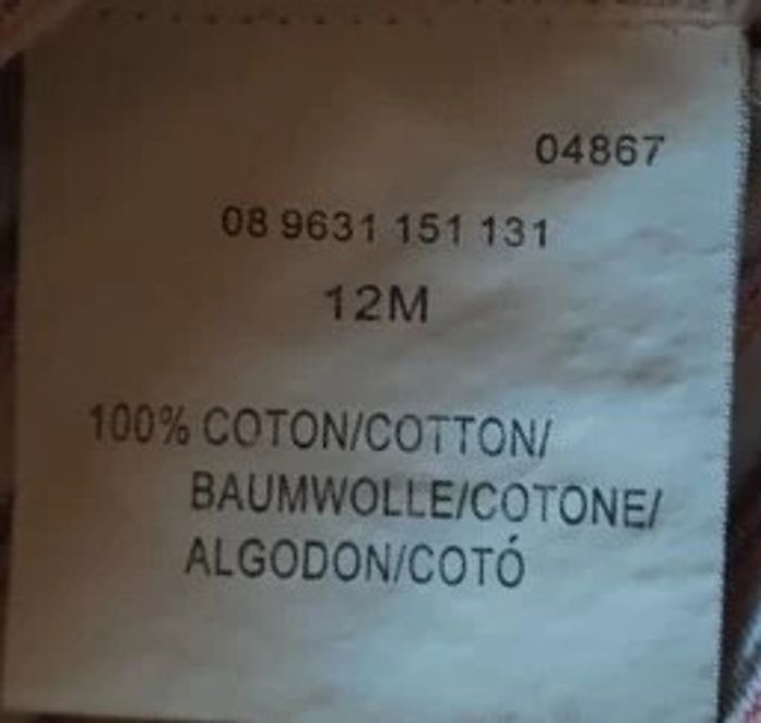 T-shirt 12 mois garçons
Réduction jusqu'à -60% - photo numéro 4