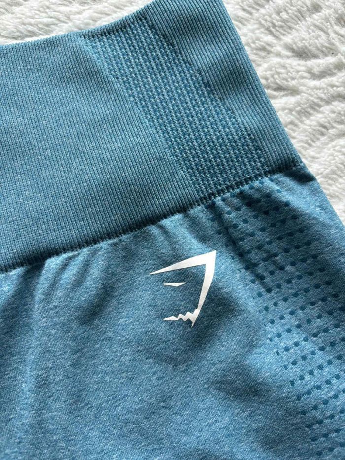 Ensemble Gymshark Vital Seamless – Brassière Legging taille haute Bleu Turquoise M/38– Comme Neuf - photo numéro 11