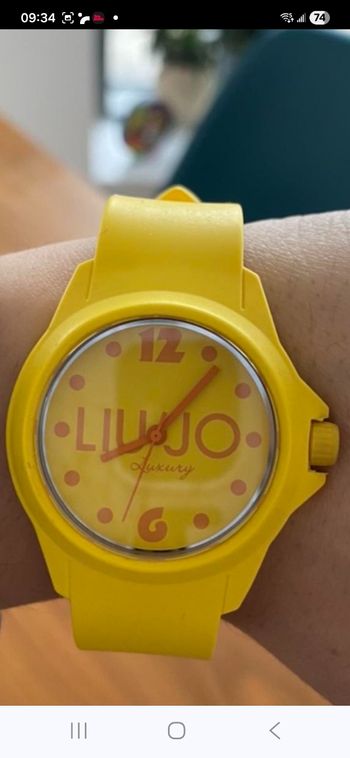 Montre Liu Jo. Neuve. Jaune 